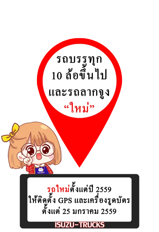 กฎหมายGPSและเครื่องรูดใบขับขี่ รถบรรทุก10ล้อขึ้นไปและรถลากจูง...ใหม่