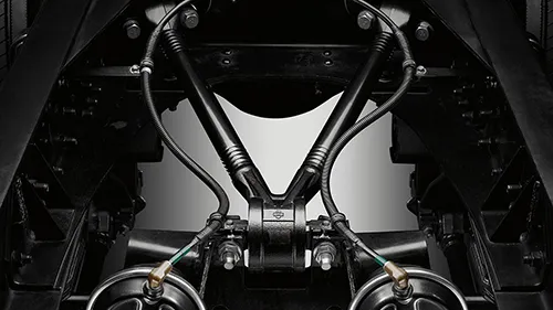 ช่วงล่างหลังแบบแหนบและแขนรับแรงบิดรูปตัว V (V-type Torque Rod)