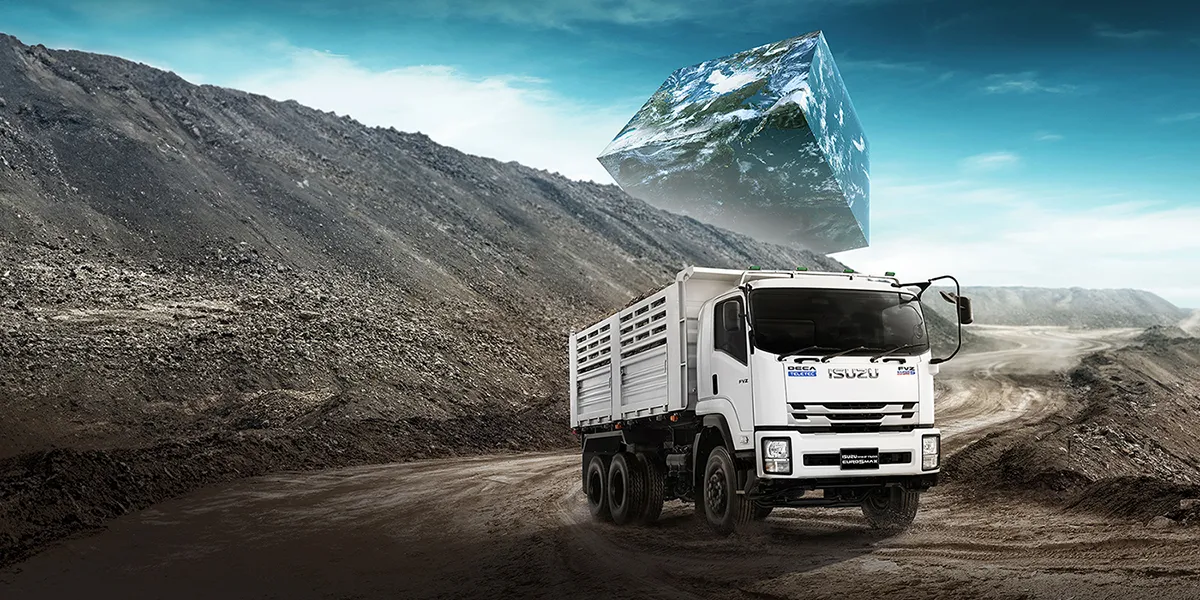 รถบรรทุก 10 ล้อ สองเพลา FVZ-S EURO 5 MAX อีซูซุ
